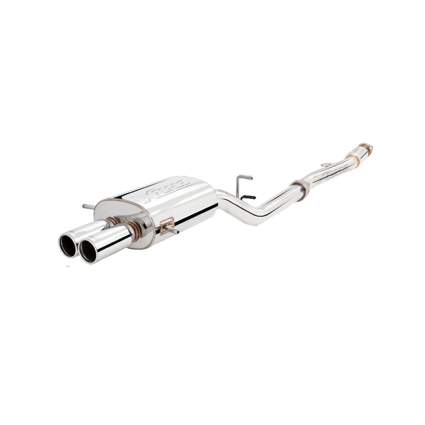 Subaru WRX  Stainless Steel 3" Cat-Back System With Oval Mufflers With Twin Tips ; Exhaust System Kit