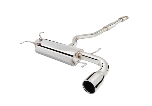 Subaru WRX Hatch-Back Stainless Steel 3" High Flow Cat-Back System; Exhaust System Kit