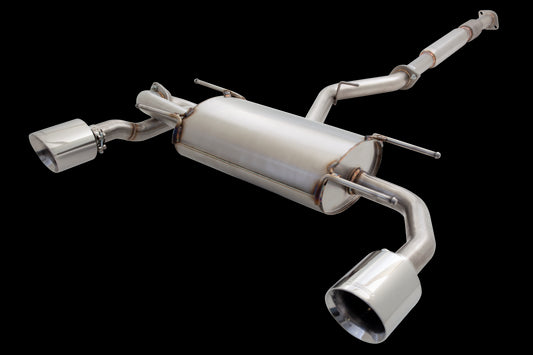 Subaru BRZ  Scion FR-S/Toyota GT86 2013+ 3" Stainless Steel High Flow Cat-Back Exhaust System; Exhaust System Kit