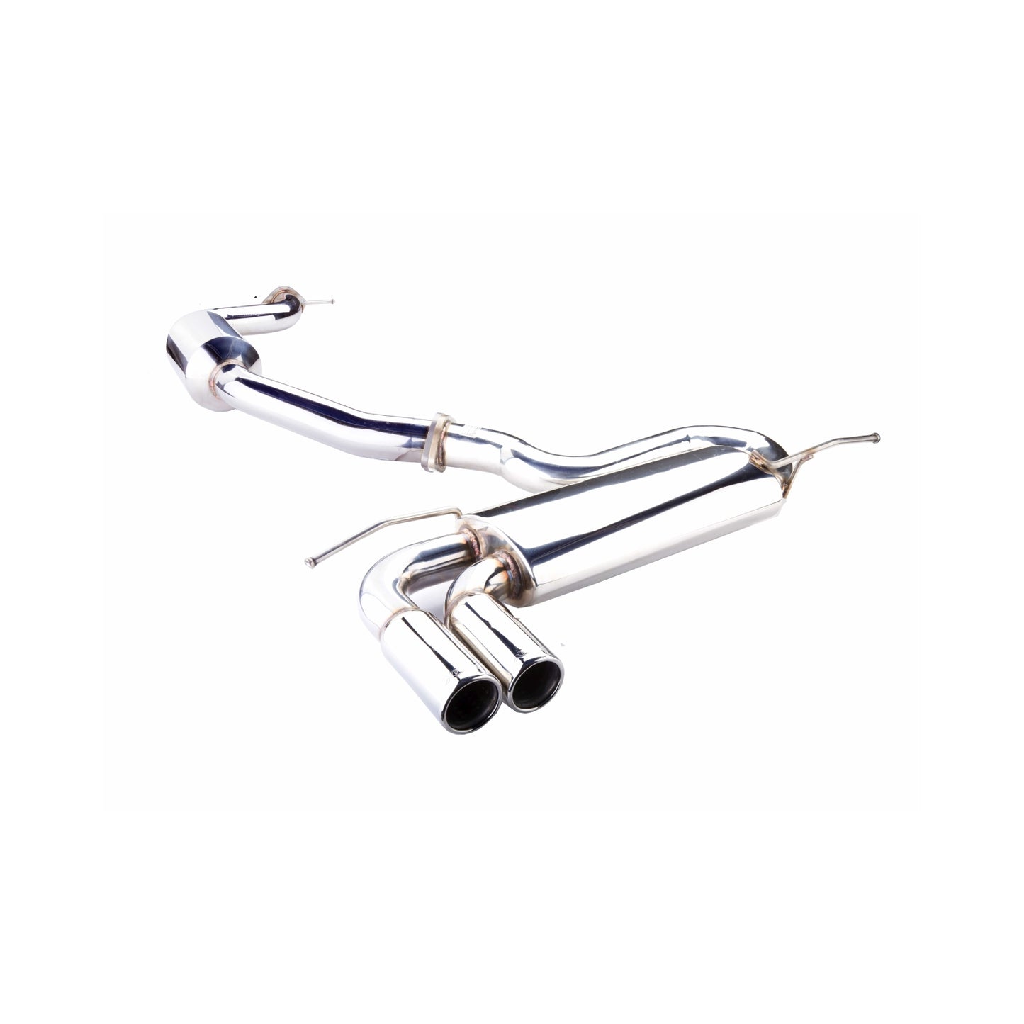 Volkswagen Golf Gti MK V 2005-2009 Stainless Steel 3" Cat-Back System; Exhaust System Kit