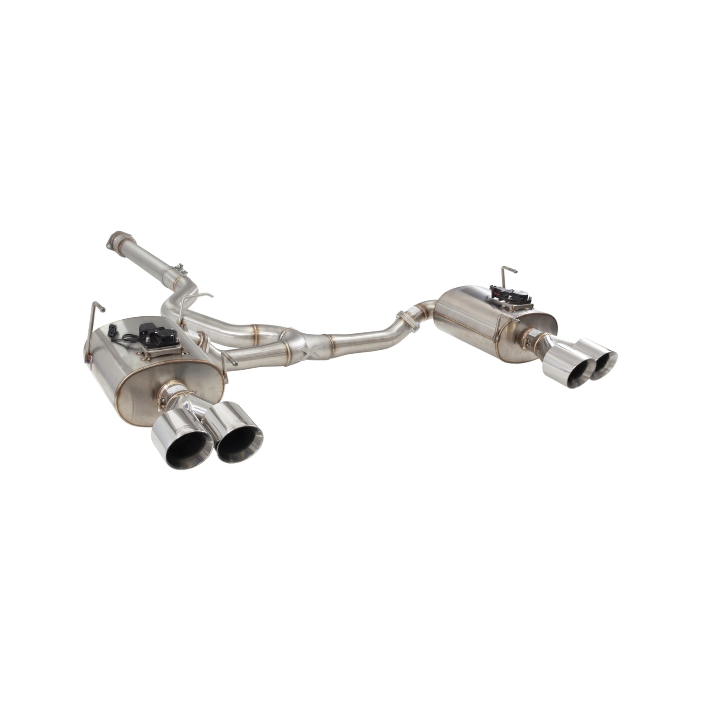 Subaru WRX VB 304 Stainless Steel 3" Varex Valved Cat-Back System With Quad Tips