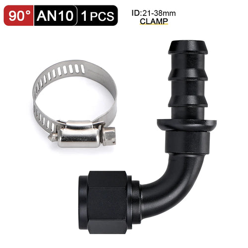 Universal AN6 AN8 AN10 Push-on Hose End Fittings Fuel Oil Cooler Hose