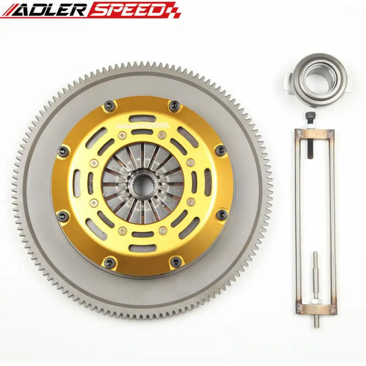 ADLERSPEED RACING CLUTCH TWIN DISC KIT for 2004-2018 SUBARU WRX STI