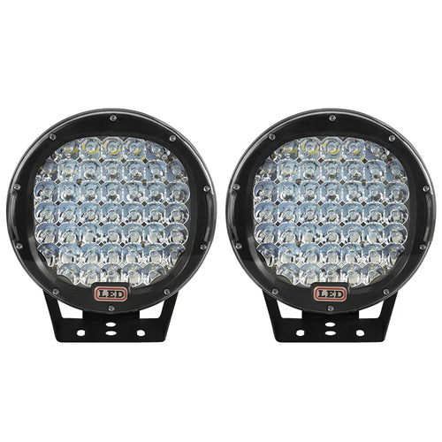 2pcs 9inch 225W 294W LED Wok Light Spot Flood Driving Off-road