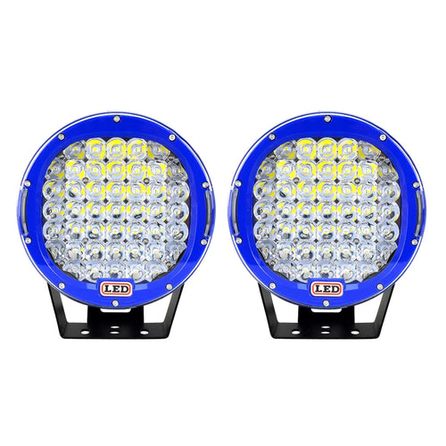 2pcs 9inch 225W 294W LED Wok Light Spot Flood Driving Off-road