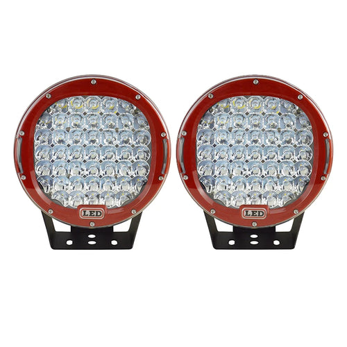 2pcs 9inch 225W 294W LED Wok Light Spot Flood Driving Off-road