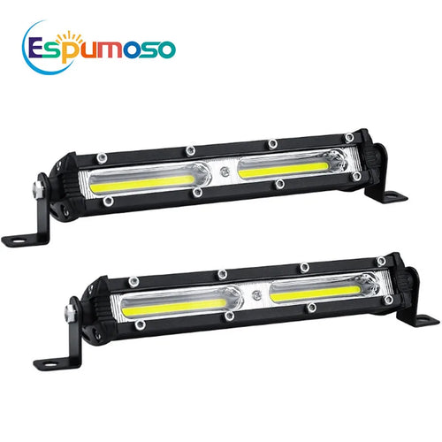 7 Inch COB Car LED Work Light Bar Off Road Spot Lamp 12V 24V for SUV