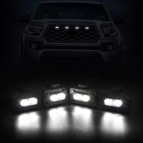 4 Pcs For Tacoma Grill Lights Raptor Off Road Sport 2020 2021 For