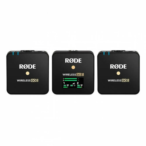 Rode Wireless Go II Wireless Microphone 200m Transmission Dual Channel