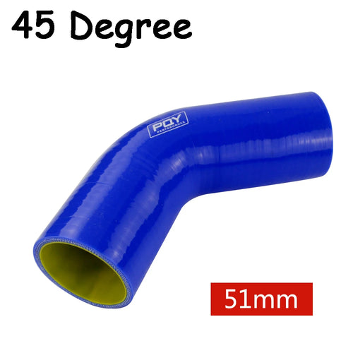 51mm / 63mm / 76mm / 51mm to 63mm / 63mm to 76mm 90 Degree 45 Degree