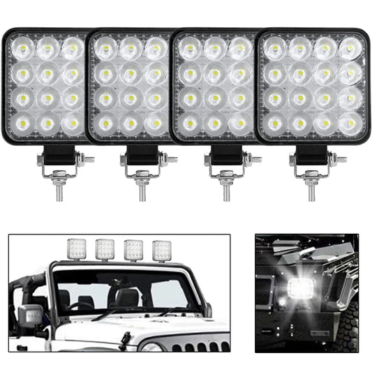 42W Car Work Lights Super Bright LED Spotlight for