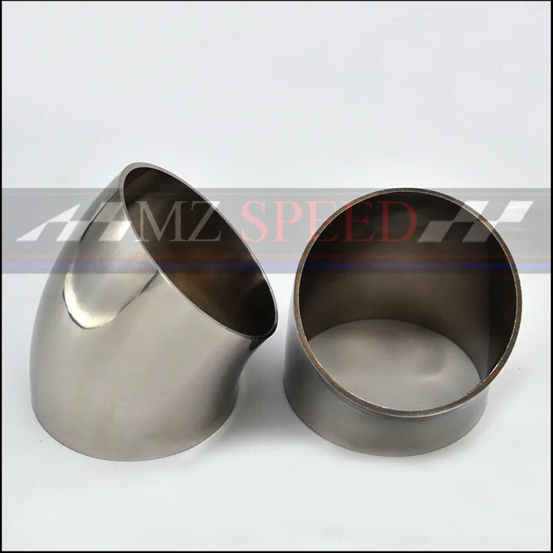 51mm 57mm 63mm 76mm OD Sanitary Butt Weld 45 Degree Elbow Bend Pipe