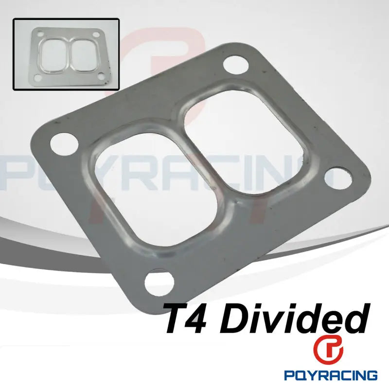 T4 Turbo Turbine inlet divided gasket  Stainless Steel 304 Gasket For