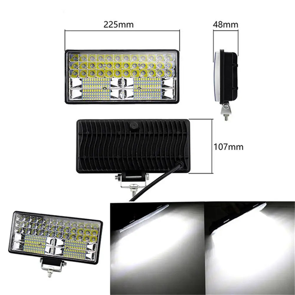 8 Inch Truck Led Spotlight Off-road Light Bar 300w LED Spotlight Fog