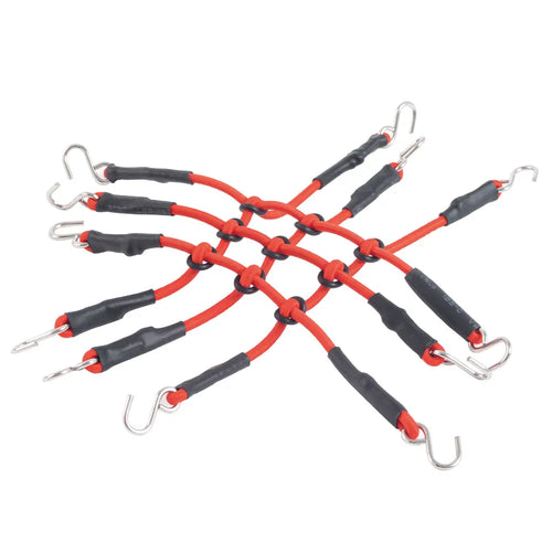 14.5*14.5cm Elastic Luggage Net Roof Rack Hooks for 1/10 RC Car