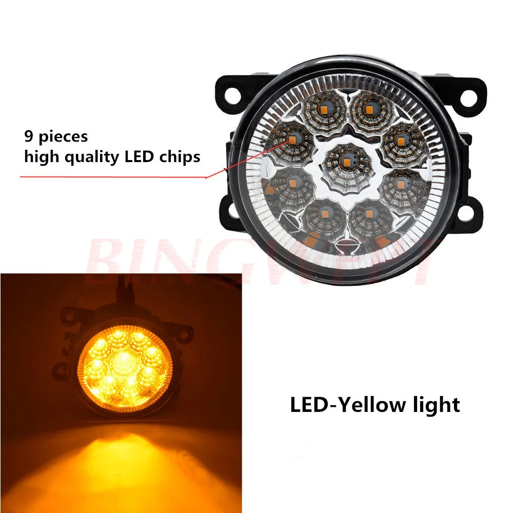 2PCS / LOT Fog Lamp Fog Lights LED Headlight For Jeep Renegade 2015