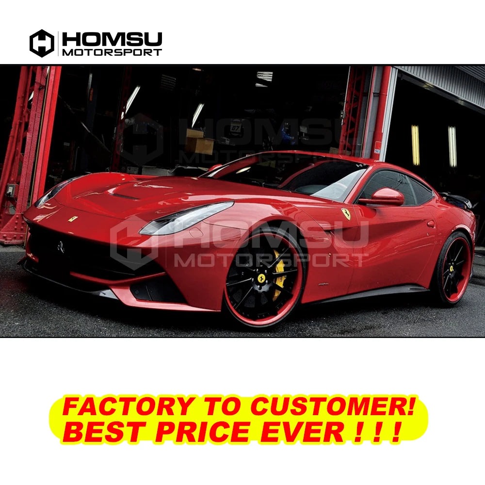 RZ style FRP Unpainted Car Body Kit Front Rear Bumper Side Skirts