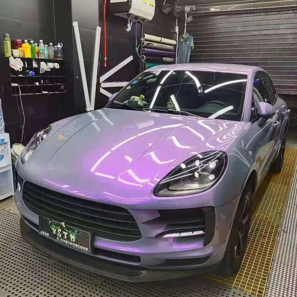 18m For Whole Car Glossy Phantom Blue/Pink/Purple Color Series Car