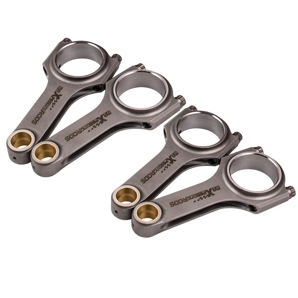 4340 Forged H-Beam Connecting Rods +ARP2000 Bolts Fit for Audi VW