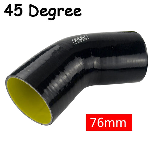 51mm / 63mm / 76mm / 51mm to 63mm / 63mm to 76mm 90 Degree 45 Degree