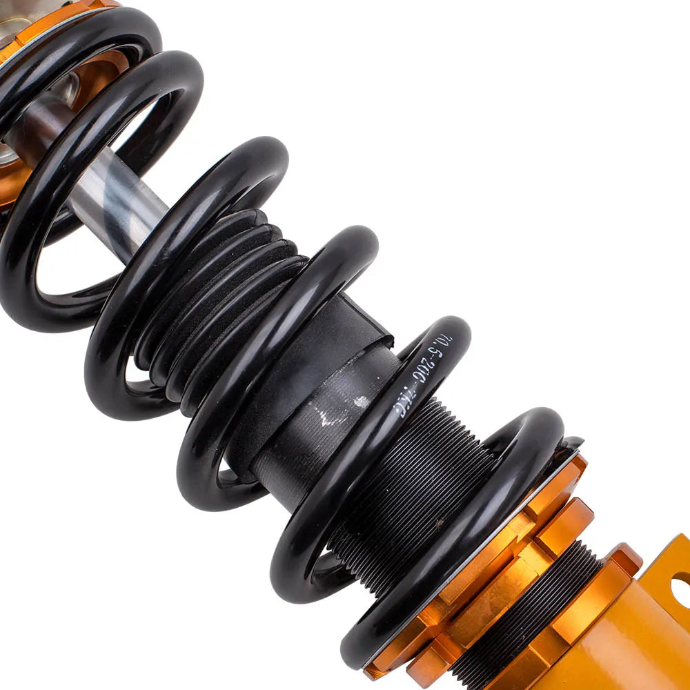 Shock Absorber Coilovers Spring 24-Way Adjustable Damper Kit For