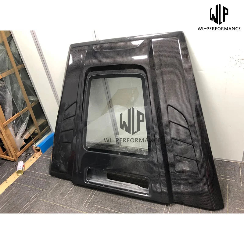 W463 High Quality Carbon Fiber /frp Engine Hood Transparent Bonnets