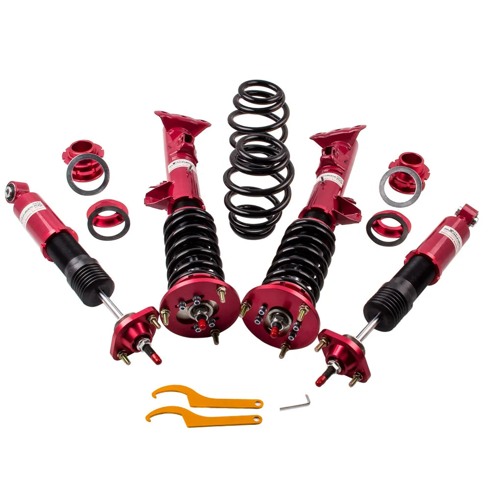 24 Ways Shock strut Adj. Coilover Spring Suspension Strut for BMW E36