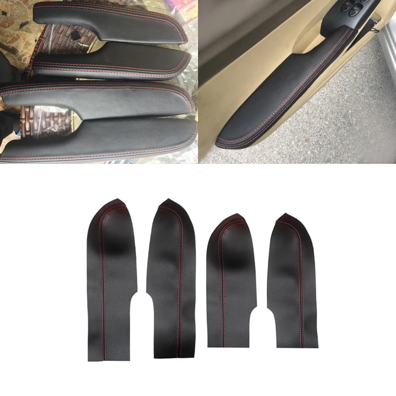 Soft Leather Door Panel Cover For Honda Civic 8th Gen Sedan 2006 2007