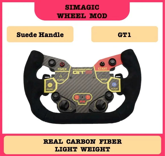 SIMPUSH DIY Racing Gaming Carbon Fiber Sim Wheel MOD sim racing