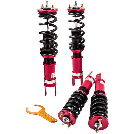 4pcs Suspension Kits 24 Ways  Shocks Adjustable Height For Honda S2000