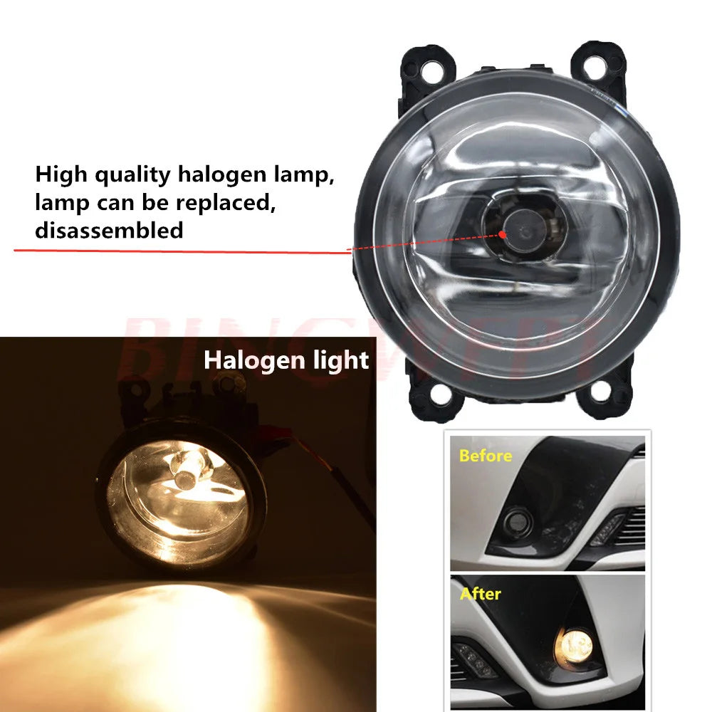 2PCS / LOT Fog Lamp Fog Lights LED Headlight For Jeep Renegade 2015