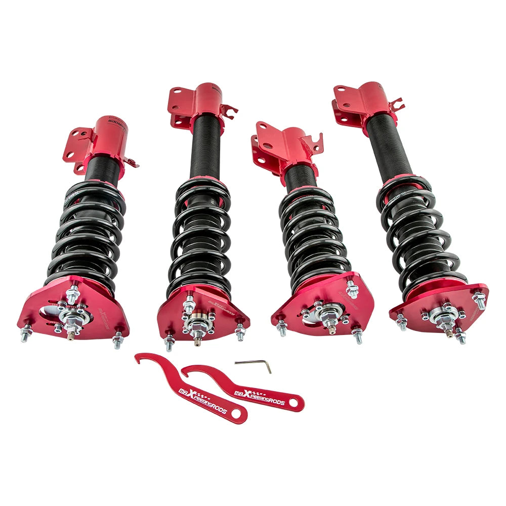 24 Way Coilovers Struts Shocks Kit For Subaru Impreza WRX 02-07 Saab