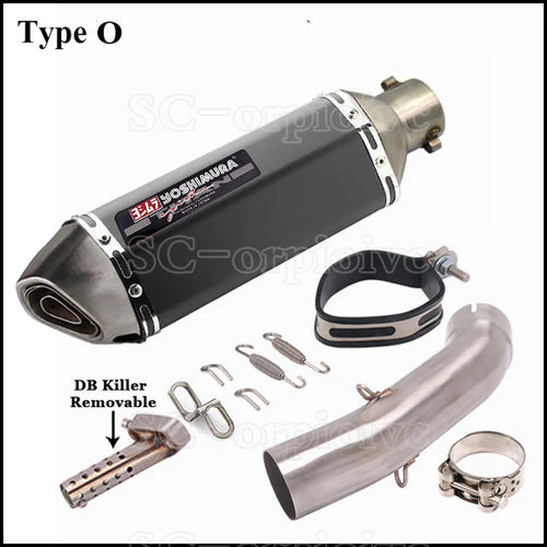 Yoshimura Exhaust Modified Muffler Escape moto Middle Link Pipe For