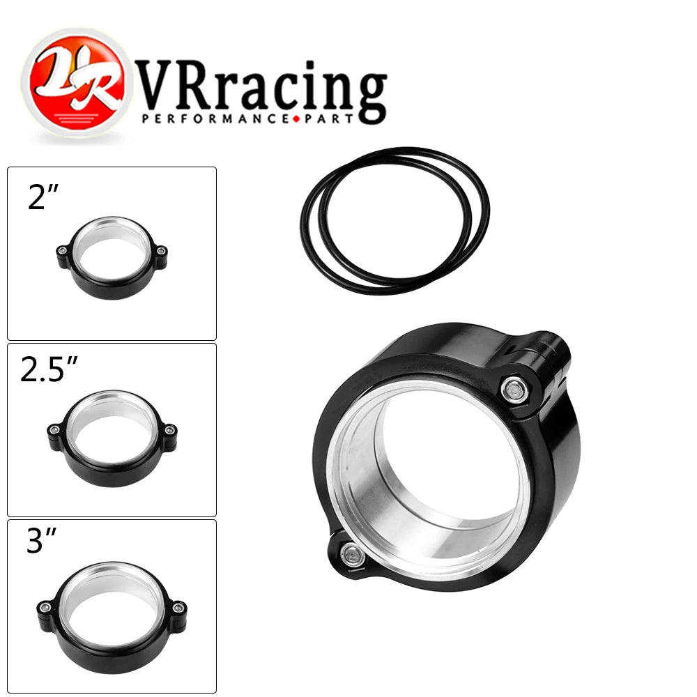 VR- Exhaust V-band Clamp w Flange System Assenbly Anodized Clamp For