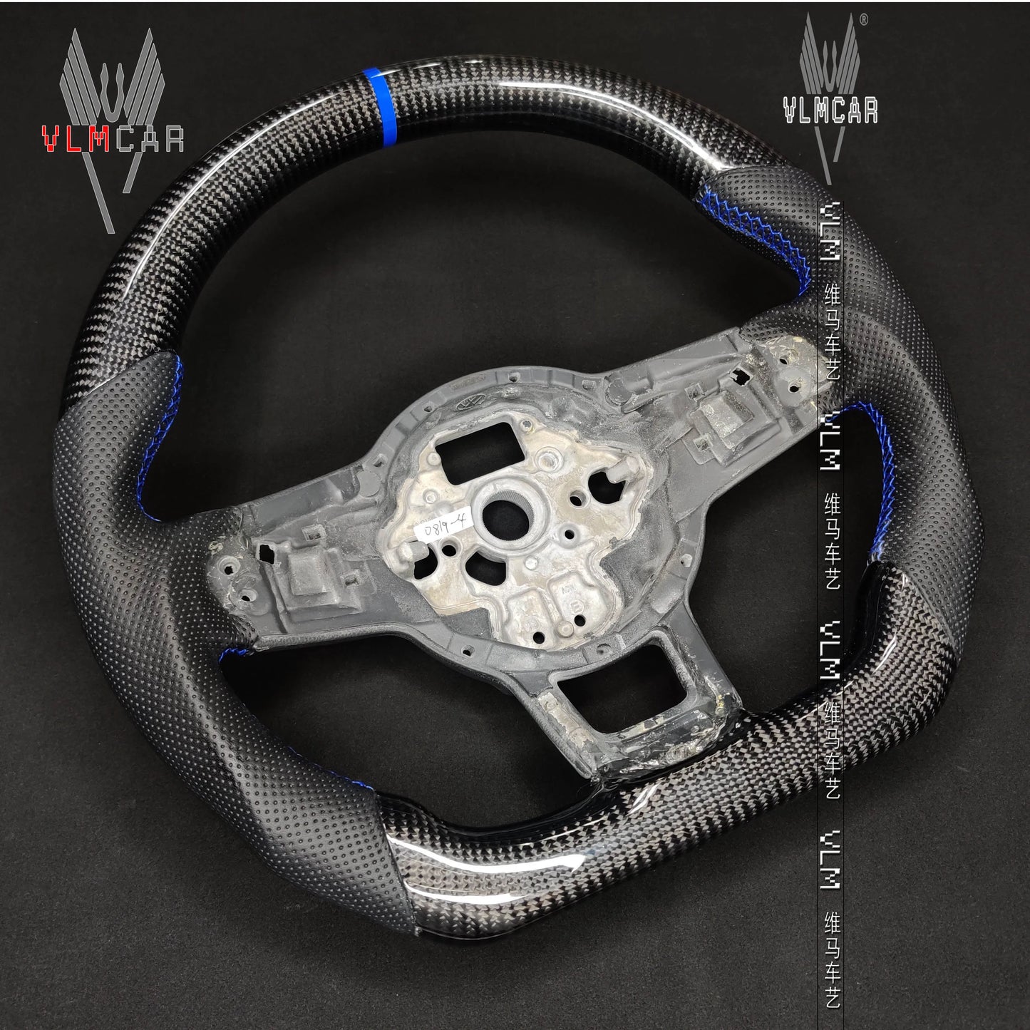 VLMCAR Private Custom Carbon Fiber Steering Wheel For VW Golf MK7