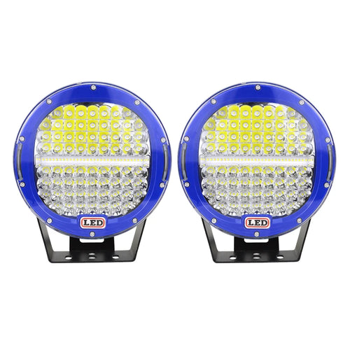 2pcs 9inch 225W 294W LED Wok Light Spot Flood Driving Off-road