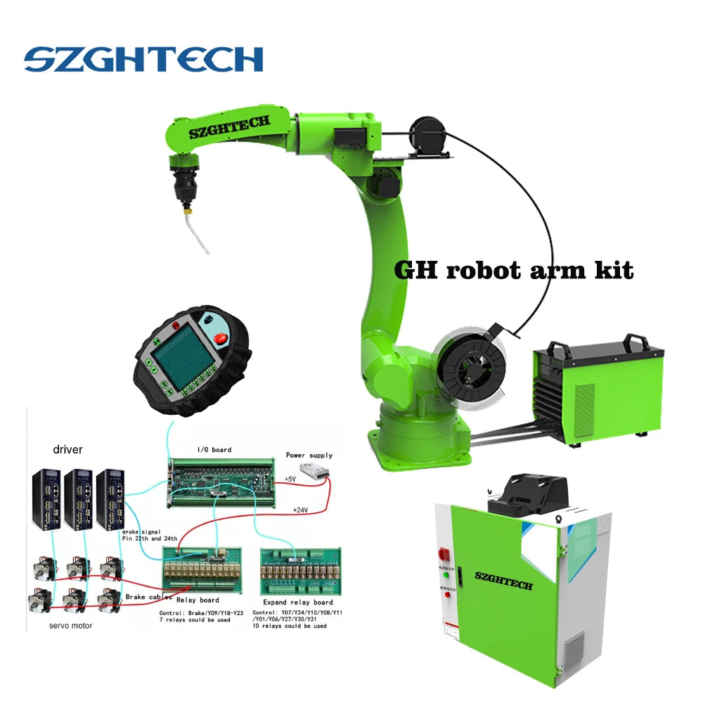 6 Axis Automatic Industrial TIG Welding Robot soldering