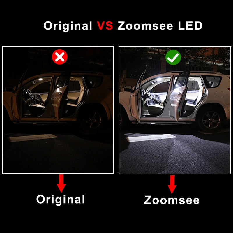 Zoomsee Interior LED Light Kit For Honda Civic 6 VI EK EK3 EK4 EK9