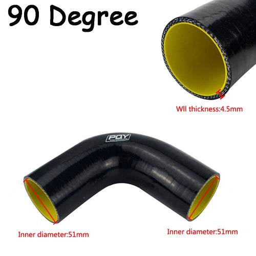 51mm / 63mm / 76mm / 51mm to 63mm / 63mm to 76mm 90 Degree 45 Degree