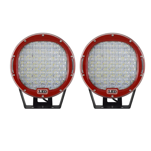 2pcs 9inch 225W 294W LED Wok Light Spot Flood Driving Off-road