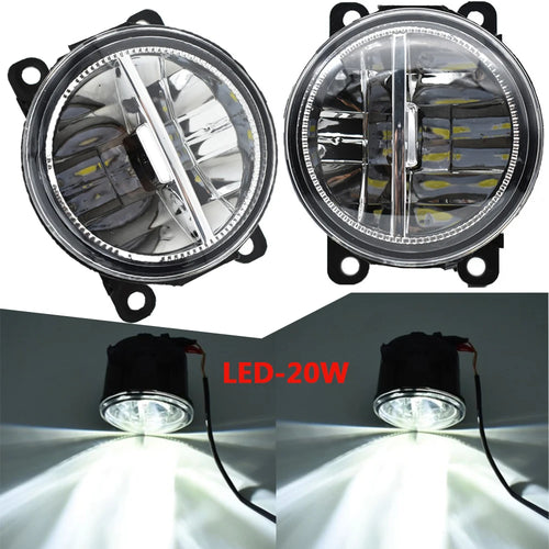 2PCS / LOT Fog Lamp Fog Lights LED Headlight For Jeep Renegade 2015