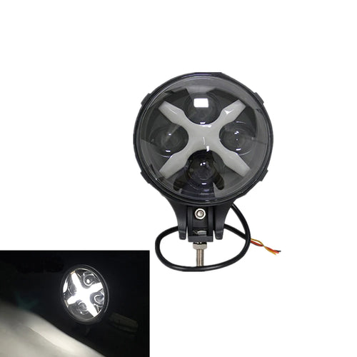 1PCS 6 Inch Round LED Work Auxiliary Light 60W Car LED Spotlight with