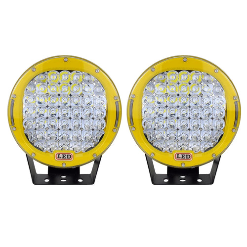 2pcs 9inch 225W 294W LED Wok Light Spot Flood Driving Off-road