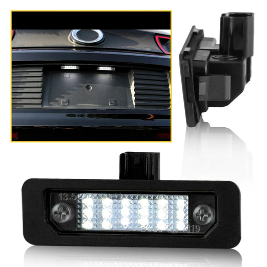 2Pcs Canbus LED License Number Plate Lamp For Ford Mustang 2010 2011