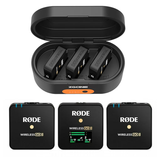 Rode Wireless Go II Wireless Microphone 200m Transmission Dual Channel