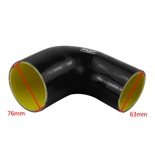 51mm / 63mm / 76mm / 51mm to 63mm / 63mm to 76mm 90 Degree 45 Degree