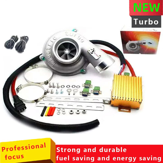 Universal Electric Turbo Supercharger Kit Thrust Motorcycle Electric