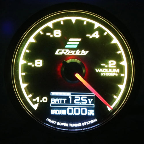 7 Color Turbo Boost Gauge Car Multi LCD Digital Display Racing Meter