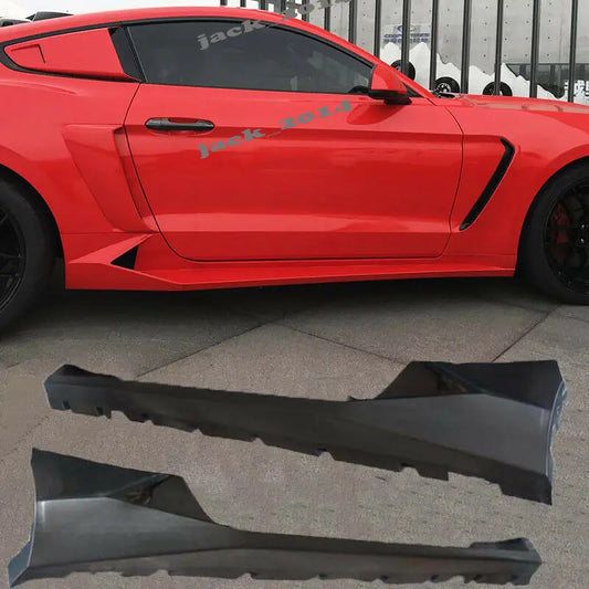 Rocker Panels Side Skirts Splitter Unpainted Side Skirt Panels Body