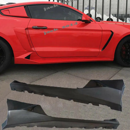 Rocker Panels Side Skirts Splitter Unpainted Side Skirt Panels Body